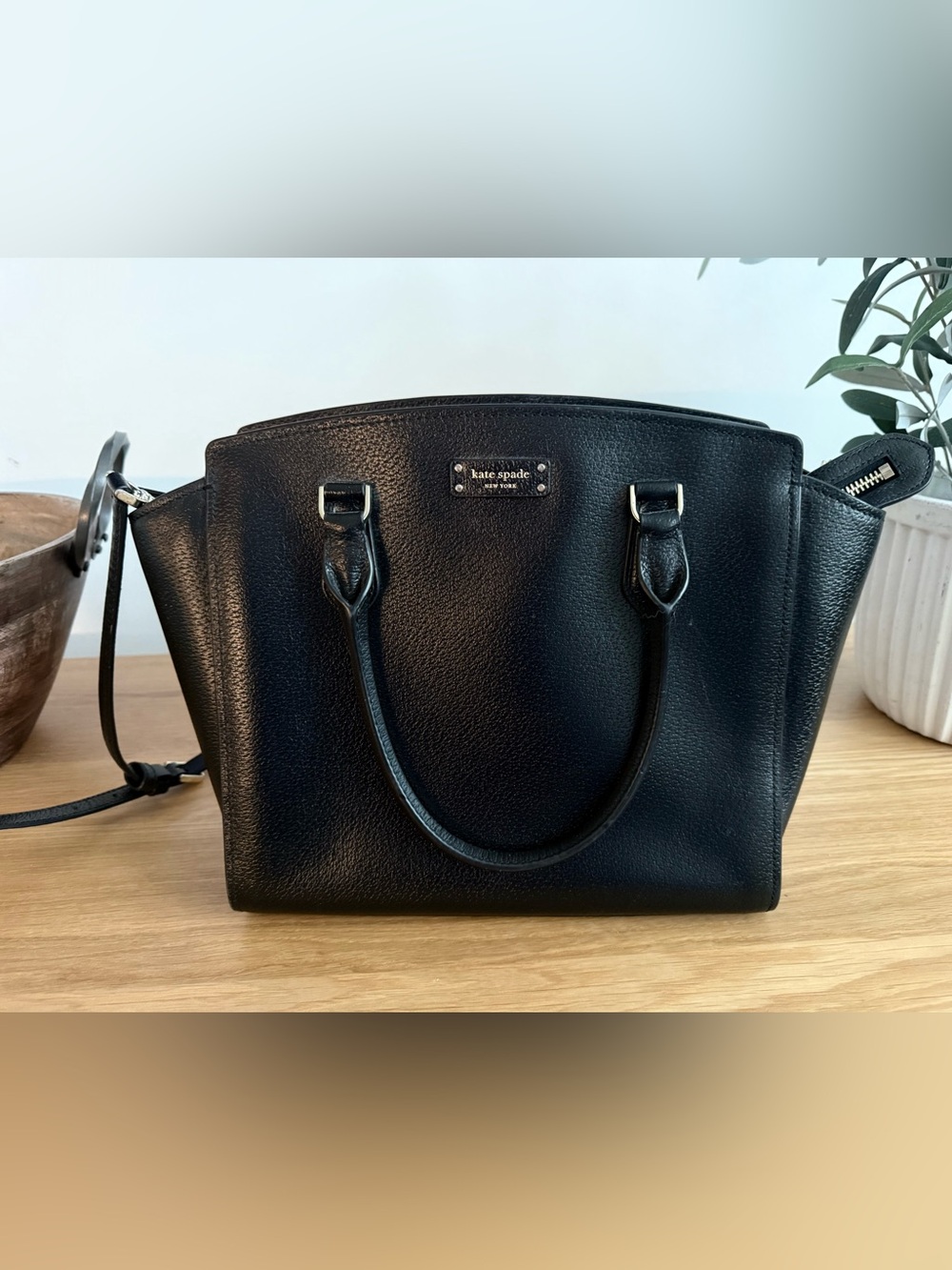 Kate Spade Jeanne Satchel (Black)